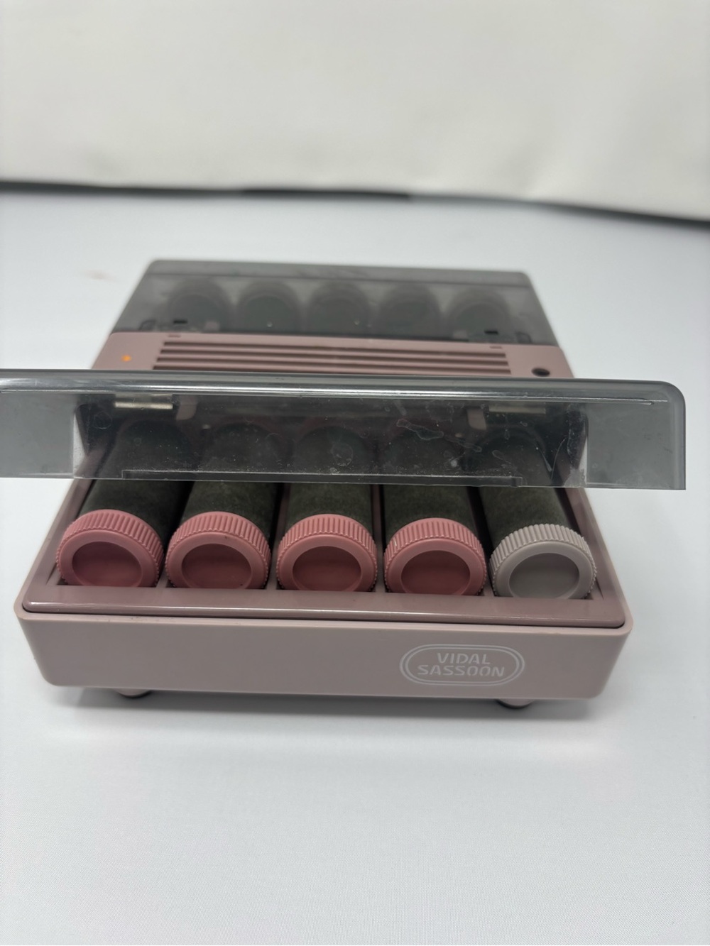 Vintage Vidal Sassoon Hot Roller Set - 10 Roller Hair Curler Kit